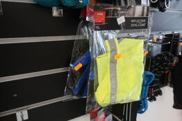 Refleksvest samt 2 stk. børster