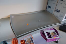 2 stk. underlag til foder/vandskål 45x26 cm. 