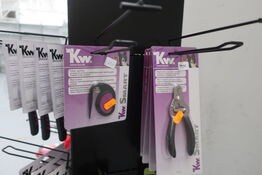 5 stk. neglesakse samt filterknuser 