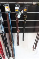 7 stk. hundesnore samt 3 stk. halsbånd i læder