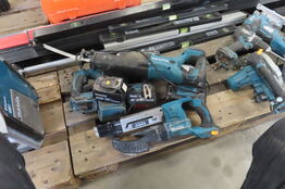 4 stk. elværktøj MAKITA 