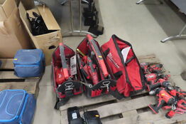 3 stk. Værktøjskasser med indhold