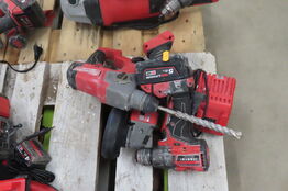 3 stk. elværktøj MILWAUKEE