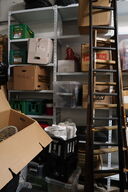 Div. Forlængerledninger, pavillonsider, varmeovn, sejlduge, løvblæser m.m.