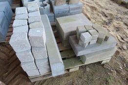 Palle med diverse sten og fliser