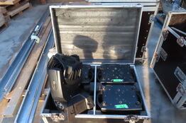 4 stk lamper FOS TECHNOLOGIES inkl. flightcase