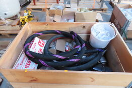 Palle med elmotor samt diverse reservedele