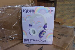 Ca 70 kasser høretelefoner KIDDIO