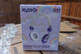 Ca 60 kasser høretelefoner KIDDIO