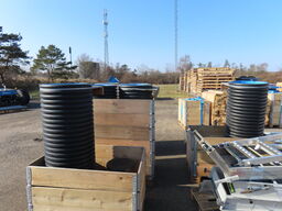 5 stk store pvc rør