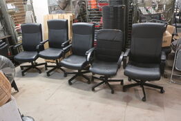 5 stk. kontorstole IKEA/JYSK