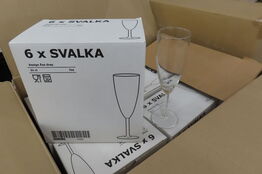 56 stk. Champagneglas IKEA