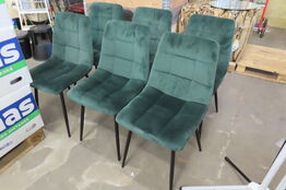 6 stk. Spisebordsstol