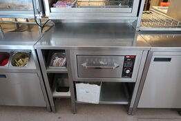Rustfri stålbord med varmeskuffe HATCO Drawer Warmer