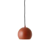 2 stk. frandsen ball pendel limited edition ø18 terracotta red(ubrugt)