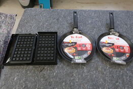 Pandekagepander TEFAL & indsatser til vaffelbagning