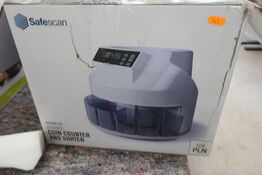 Møntsorteringsanlæg SAFESCAN 