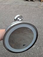 LED rund Spejl med 3xzoom