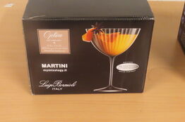 8 stk. Martini glas 