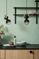 2 stk. halo design d.c fatningssæt egetræ(ubrugt)