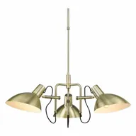 Halo design metropole lysekrone i messing(ubrugt)