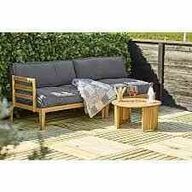 London loungebord - akacietæ Ø: 70 cm 