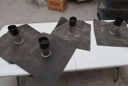 4 stk. krympeinddækning Ø75x150 mm