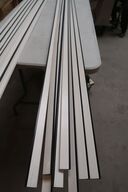 8 stk. Primo glaslister, hvid