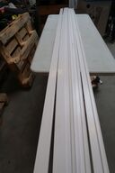 8 stk. fodpanel, hvid