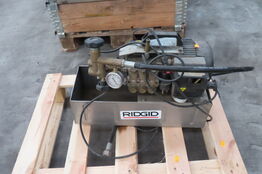 Elektrisk trykprøvepumpe RIDGID