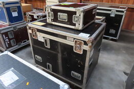 2 stk flightcase uden indhold