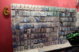 Div. Balloner med tal og bogstaver