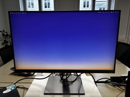 2 stk. HP EliteDisplay E273q 27" skærm QHD (2560 x 1440 @ 60 Hz) Skærmkortet på den tilsluttede pc skal kunne understøtte 2560 x 1440 ved 60 Hz  - HP