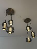 2 stk. HÖGVIND loftlamper med 3 lamper - IKEA