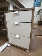 8 stk. kassetter, 3 skuffer, eg/hvid SMALL OFFICELINE