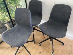 3 stk. kontorstole