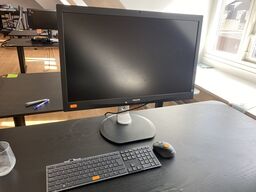 Skærm PHILIPS 271P4Q, tastatur og mus