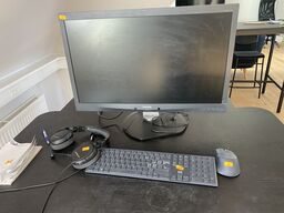 Skærm PHILIPS 271P4Q, tastatur og mus