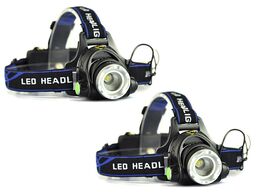 2 stk. Rav-pandelygte med kraftigt UV LED-lys.