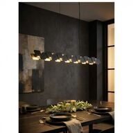 Eglo altagracia hvid sort guld langbords pendel m. dæmp(ubrugt)