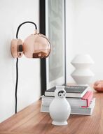 2 stk. frandsen ball væg kobber(ubrugt)