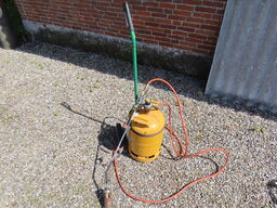 Ukrudtsbrænder med Gasflaske