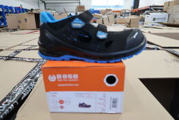 1 Par Base | I-BIT Sikkerhedssko | Sort/blå | 42 Model nr: 1747834