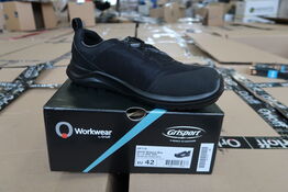 1 Par O workwear | Sikkerhedssko | Sort | 42 Model nr: 526515