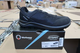 1 Par O workwear | Sikkerhedssko | Sort | 44 Model nr: 526517