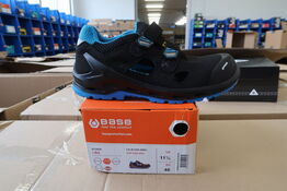 1 Par Base | I-BIT Sikkerhedssko | Sort/blå | 46 Model nr: 1747838