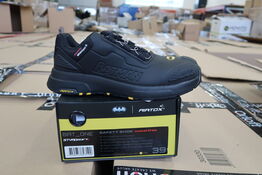 1 Par Airtox | AIRTOX Safety Shoe BAT.ONE | Sort/gul | 39 Model nr: 1780321