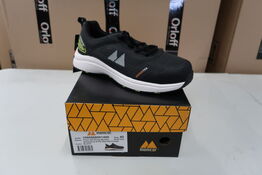 1 Par Monitor | Three 100 Ninety Sikkerhedssko | Sort | 40 Model nr: 1744999