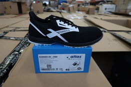 1 Par Atlas I Sikkerhedssko 25 ESD I Sort I 46