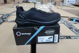 1 Par O workwear | Sikkerhedssko | Sort | 42 Model nr: 526515